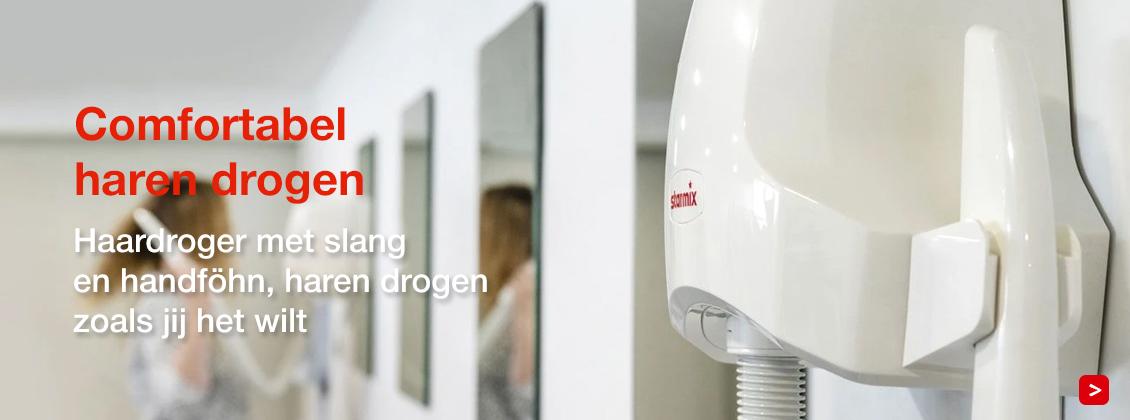 Haardroger met slang en handföhn - haren drogen zoals jij het wilt